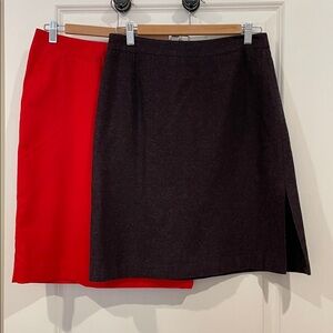 Bundle Set - Red and purple Skirt